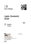 Leptin (Sandwich) ELISA