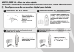 1 Configuración de su monitor digital para bebés