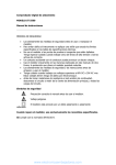 Manual de usuario - Electrónica Embajadores
