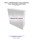 Manual de usuario del Reloj RLJ-01 y RLJ-03
