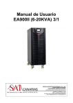 Manual de Usuario EA900II (6-20KVA) 3/1
