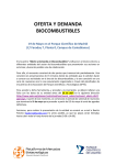 ENCUENTRO OFERTA DEMANDA BIOCOMBUSTIBLES