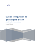 Configuración - Área de Seguridad y Comunicaciones