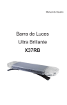 Barra de Luces Ultra Brillante X37RB