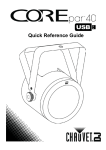 CORE Par 40 USB Quick Reference Guide Revision 3