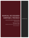 Manual de Usuario SIMPIOJO | tÉcnico