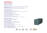 ups powercom serie: black knight modelo: bnt-600a