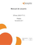 SO-M-30 Manual de uso ePass 2000 FT12