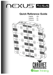 Nexus Aq 5x5 Quick Reference Guide Rev. 1 Multi