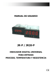 JR-P / JR20-P - PCE Instruments