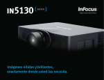 InFocus IN5130 Series Datasheet (Latin Spanish)