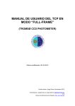 MANUAL DE USUARIO DEL TCP EN MODO “FULL
