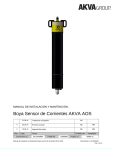 ES AOS Boya sensor de corrientes AKVA Manual de Instalación