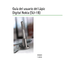 Guía del usuario del Lápiz Digital Nokia (SU-1B)