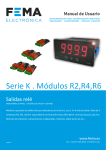 Serie K . Módulos R2,R4,R6