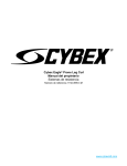 Cybex Eagle® Prone Leg Curl Manual del propietario