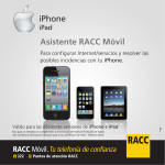 Asistente RACC Móvil iPhone