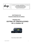 Banda Marina de HF - Sistemas de Comunicaciones Electrónicas y