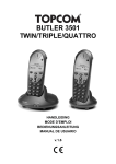 BUTLER 3501 TWIN/TRIPLE/QUATTRO