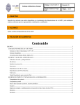 Catálogo de Materiales y Equipos - Sistema de Gestión de la Calidad