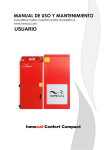 Descargar manual de usuario - Confort Compact Tolva