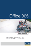 ONEDRIVE EN OFFICE 365