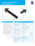 JL DETECTOR DE TRAFICO CON VISOR DS-550