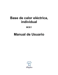 Manual de uso - Chef Line especialistas en maquinaria para