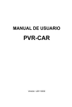 manual de usuario pvr-car