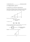 17. Trigonometría, parte I - Instituto de Matemáticas | UNAM