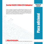Serial GLCD 240x128 Adapter Manual de usuario