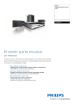 HTS6510/12 Philips Sistema de cine en casa con DVD