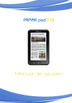 Manual de usuario PAPYRE pad 712