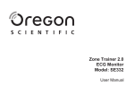 ECG Monitor Zone Trainer 2.0 Model: SE332