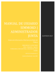 Manual de Usuario SIMMOKO | ADMINISTRADOR JUNTA