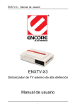 ENXTV-X3_ User Manual__Spanish America_0305