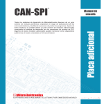 CAN-SPI Board Manual de usuario