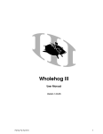 Wholehog III - Flying Pig Systems