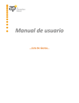 Manual de usuario