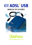 Manual de Usuario KIT ADSL USB