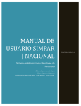 Manual de Usuario SIMPAR | NACIONAL