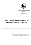 reglamento laboratorio computo - Facultad de Contaduría Pública