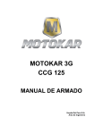 motokar 3g ccg 125 manual de armado