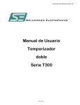 Manual de Usuario T300 - SE,Soluciones Electrónicas