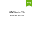 Manual de Usuario hTc Desire 310