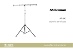 LST-250 soporte para luces manual de instrucciones