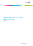 Call Analyser and Colt Online - Partner Colt Telecom Barcelona