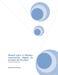 Manual para el Sistema: Autorización Digital de Acciones de Personal