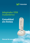 Manual de usuario del Adaptador USB Inalámbrico