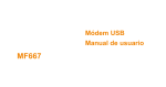 Módem USB Manual de usuario